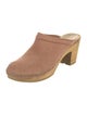 No. 6 Store Suede Mules