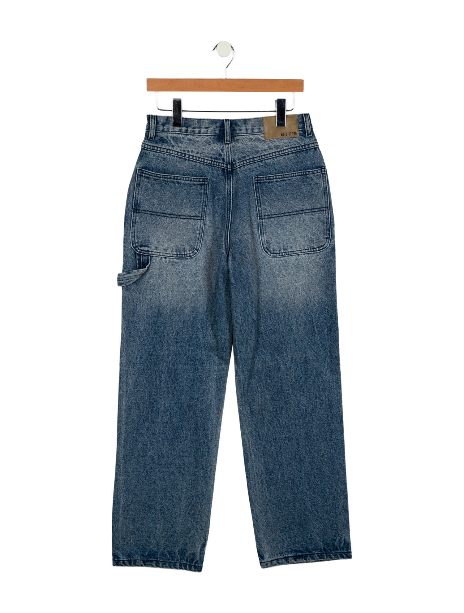 No. 6 Store High-Rise Wide Leg Jeans