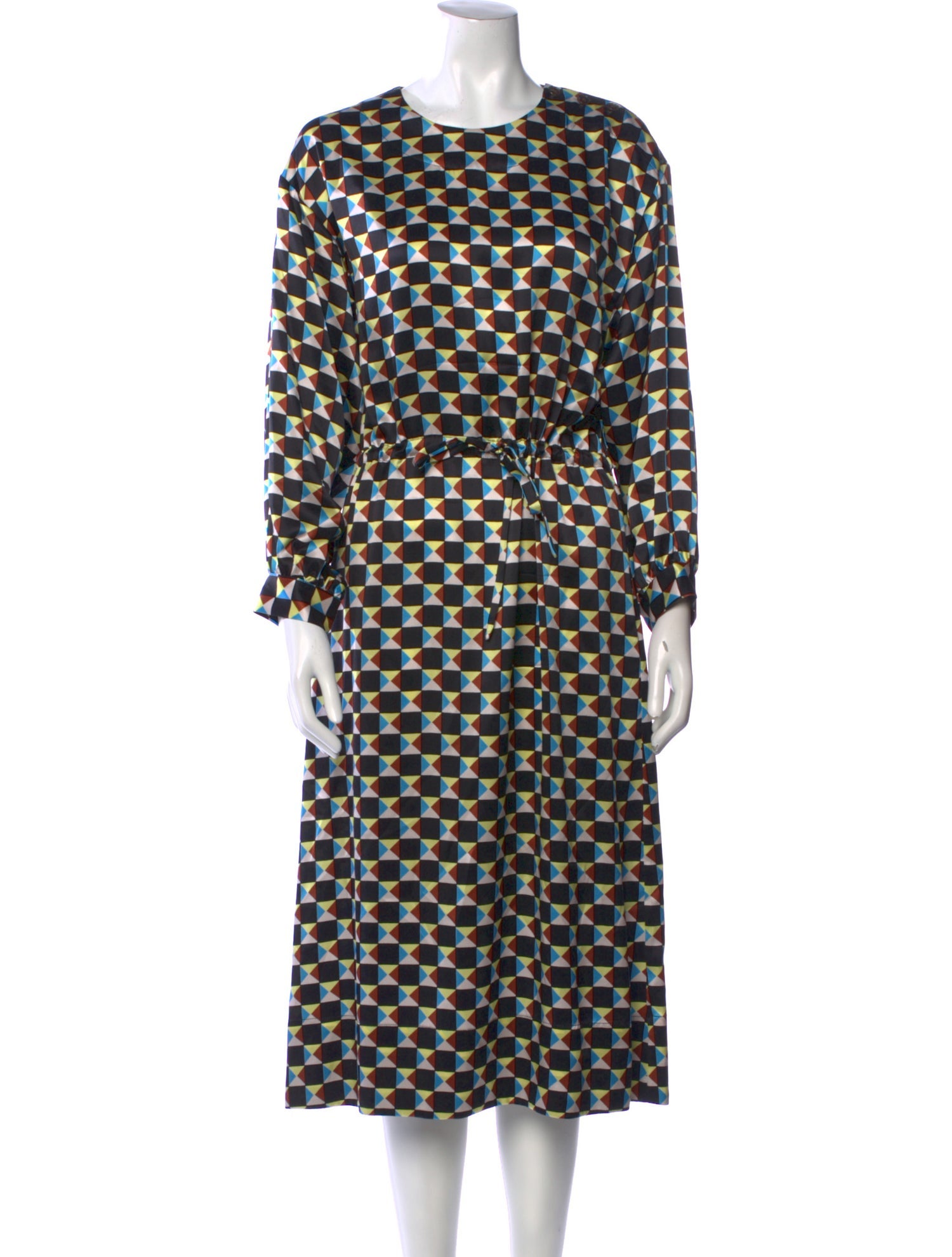 No. 6 Store Printed Midi Length Dress