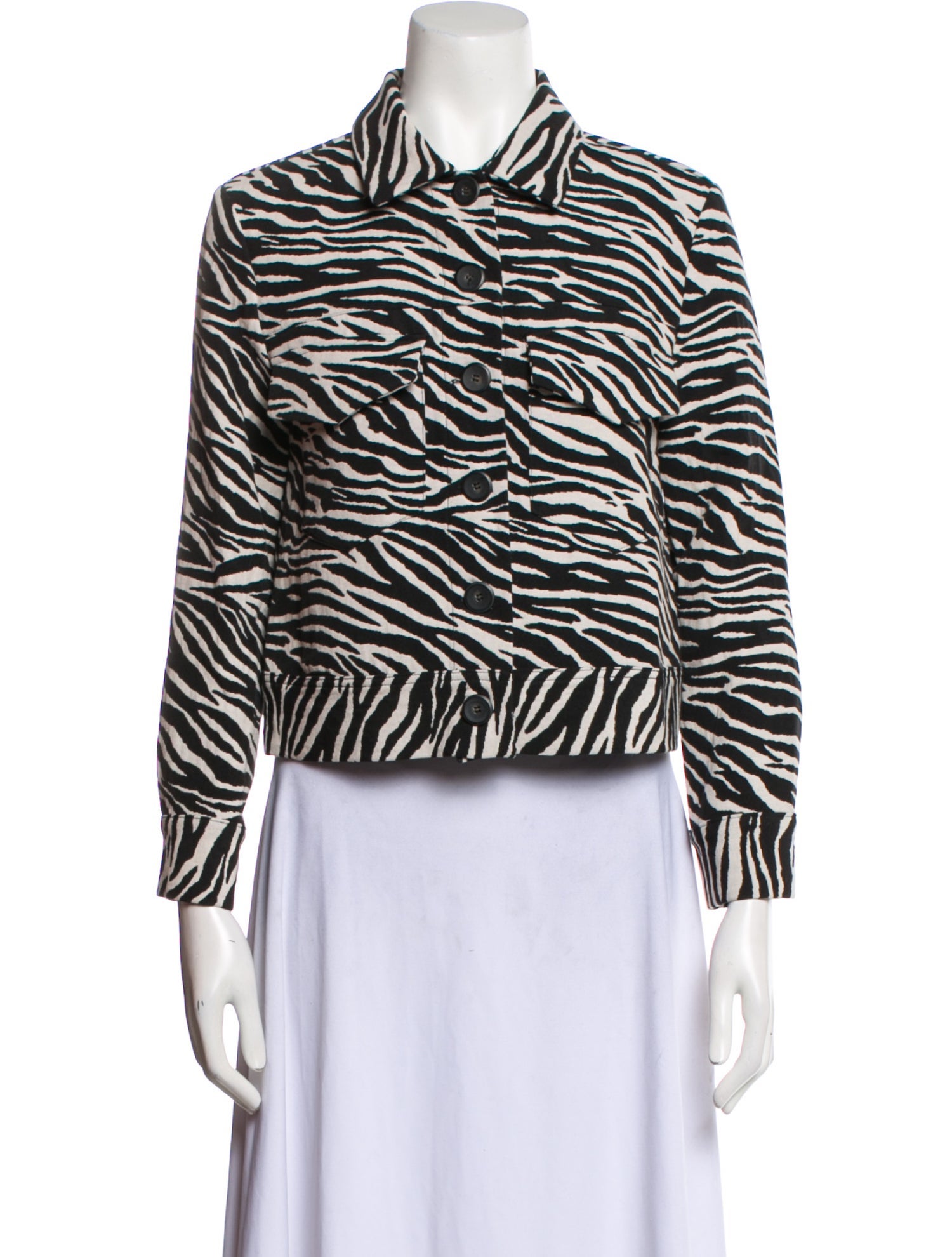 No. 6 Store Animal Print Blazer