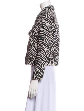 No. 6 Store Animal Print Blazer