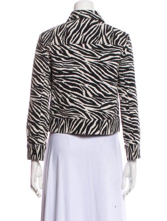 No. 6 Store Animal Print Blazer