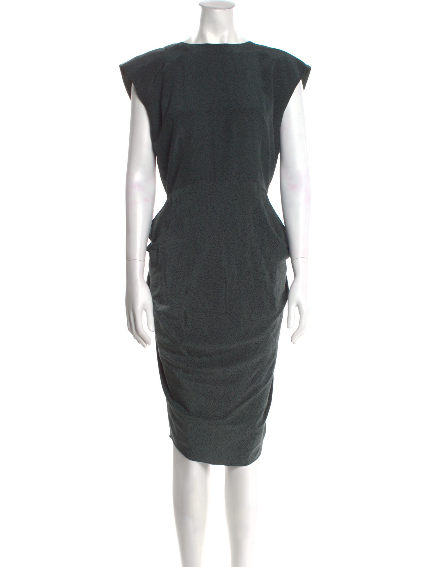 No. 6 Store Silk Midi Length Dress