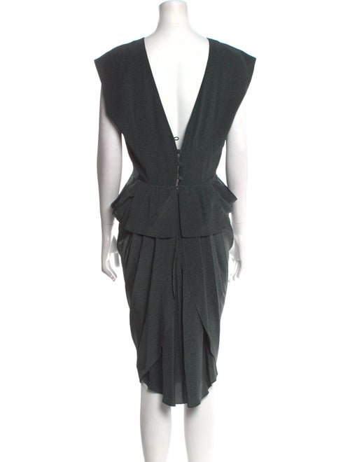 No. 6 Store Silk Midi Length Dress