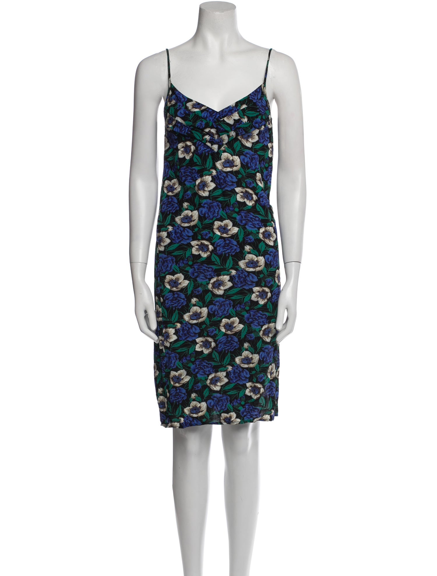 No. 6 Store Silk Knee-Length Dress