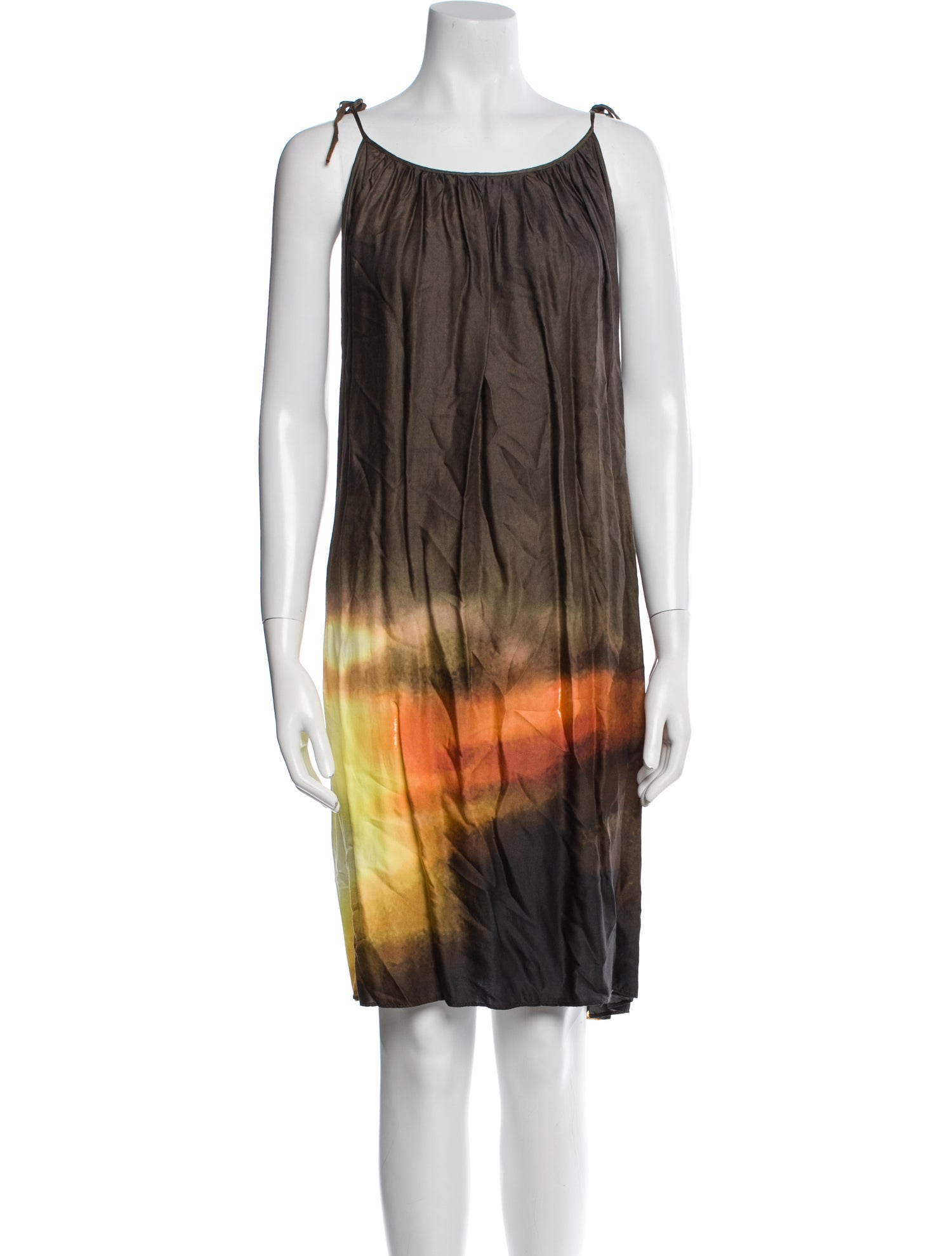 No. 6 Store Printed Knee-Length Dress