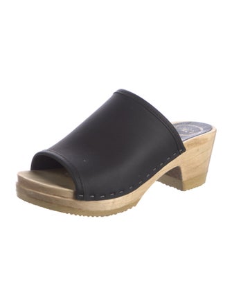 No. 6 Store Leather Slides