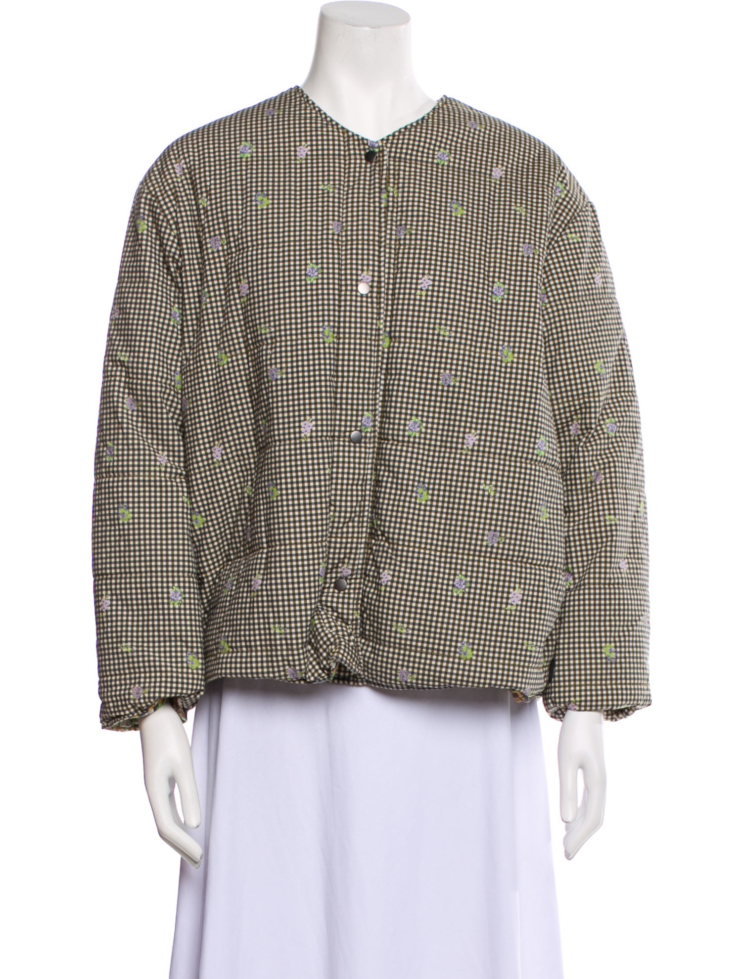 No. 6 Store Plaid Print Jacket