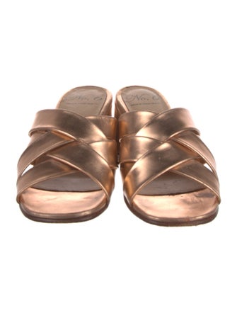 No. 6 Store Leather Slides