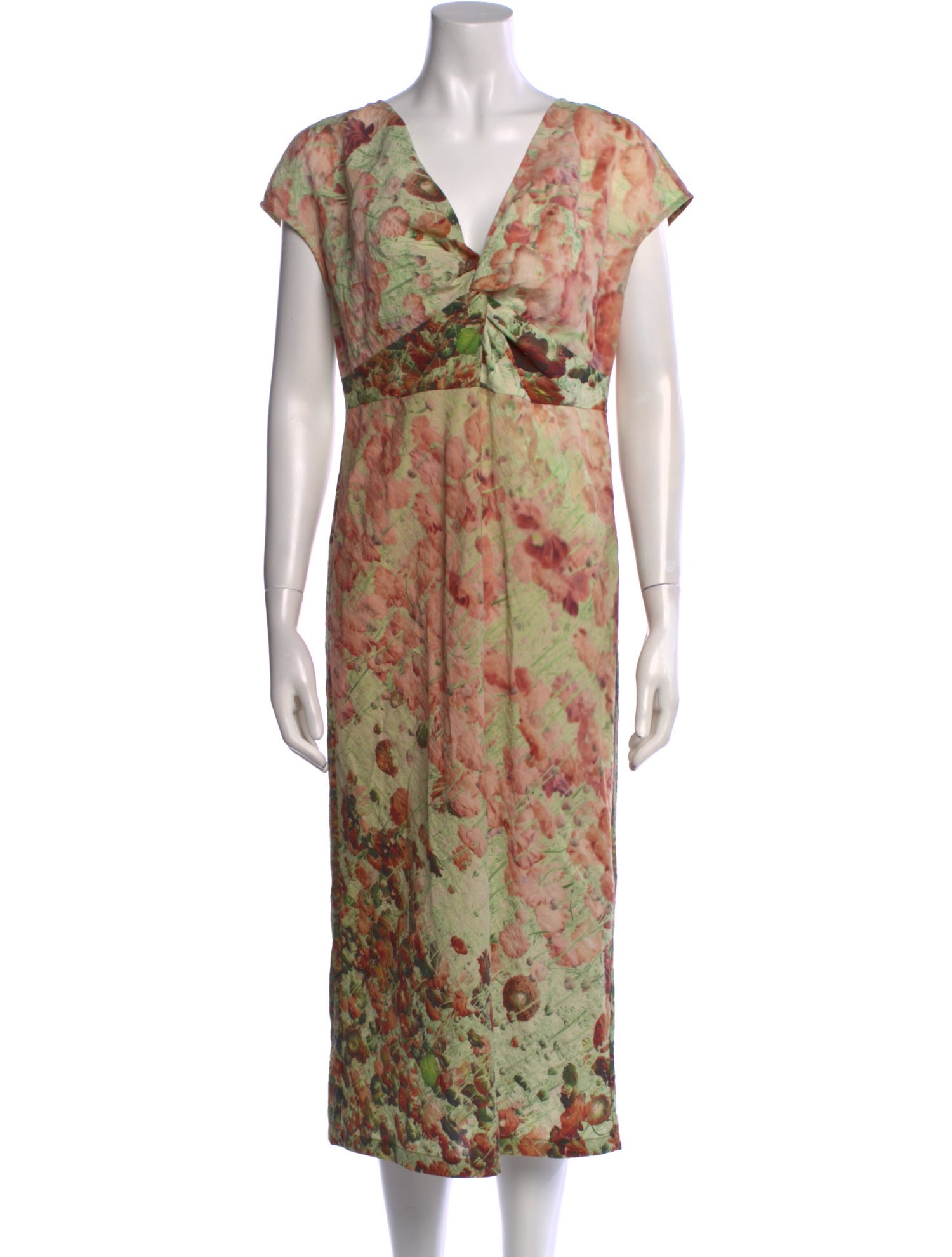 No. 6 Store Silk Midi Length Dress