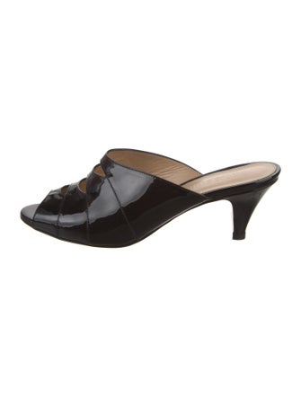 No. 6 Store Patent Leather Mules