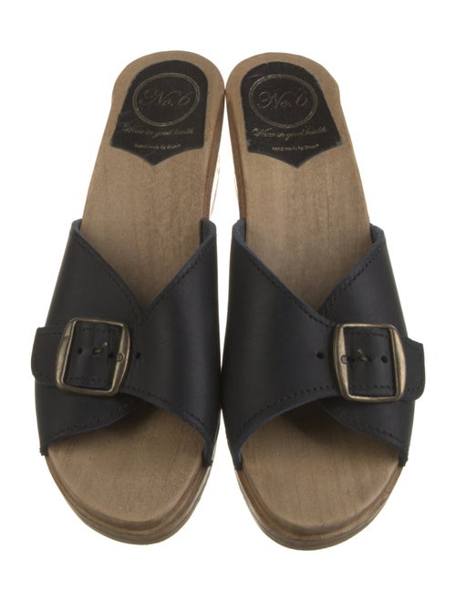No. 6 Store Leather Slides