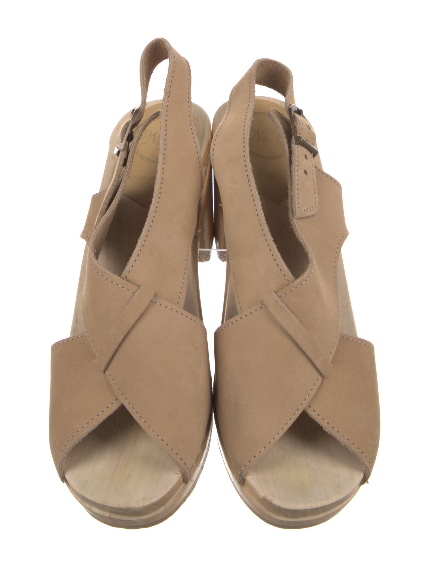 No. 6 Store Suede Slingback Sandals
