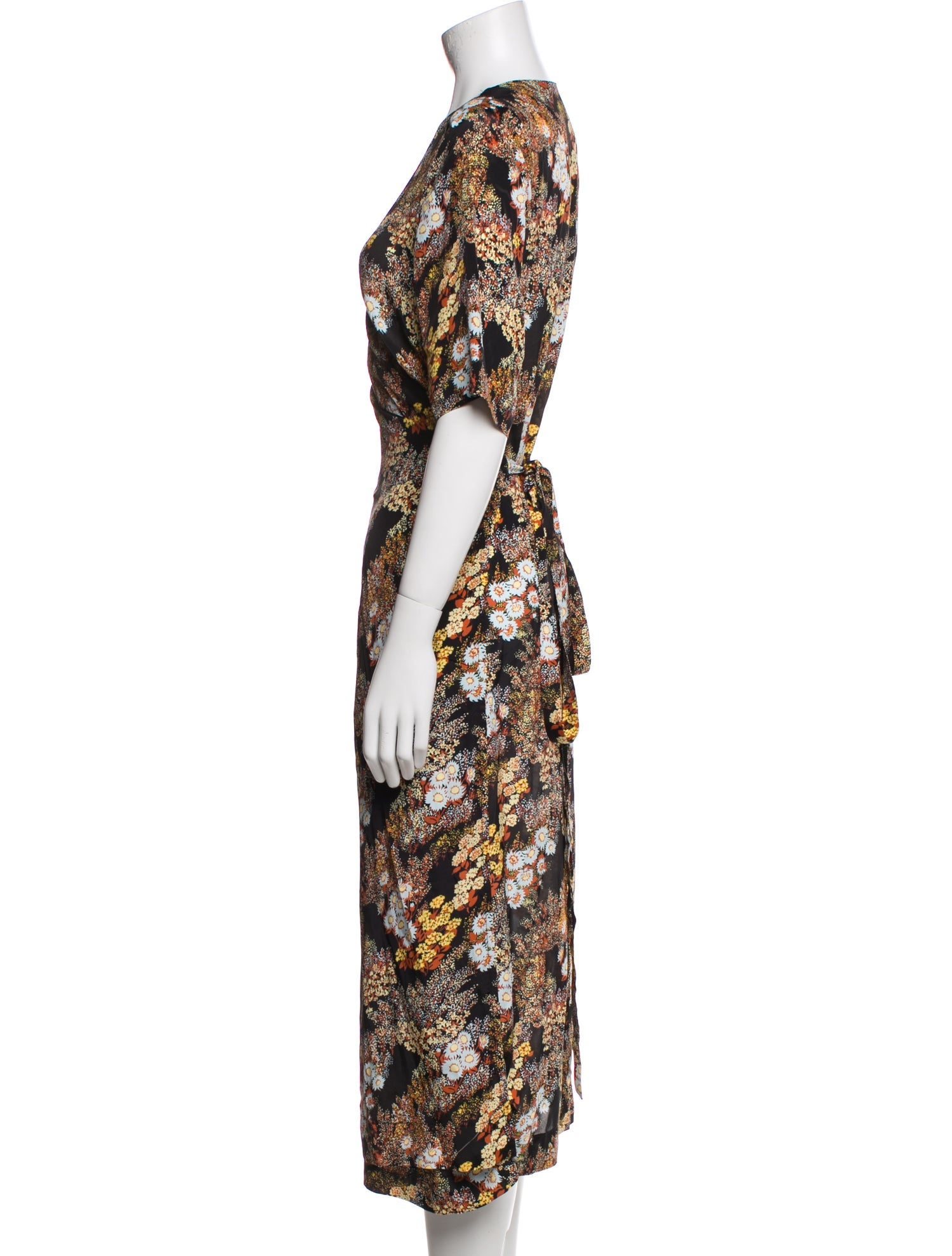 No. 6 Store Floral Print Long Dress w/ Tags