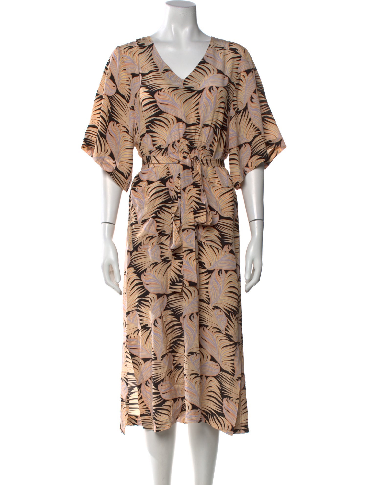 No. 6 Store Silk Midi Length Dress