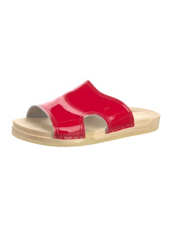 No. 6 Store Patent Leather Slides