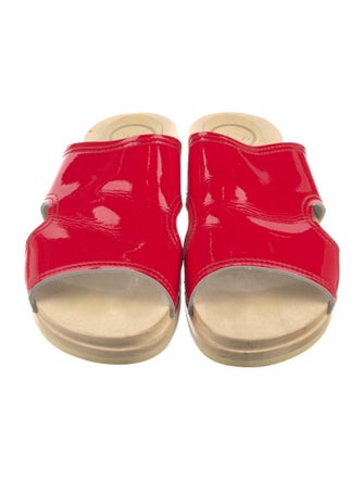 No. 6 Store Patent Leather Slides
