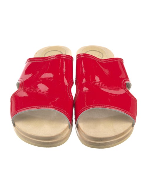 No. 6 Store Patent Leather Slides