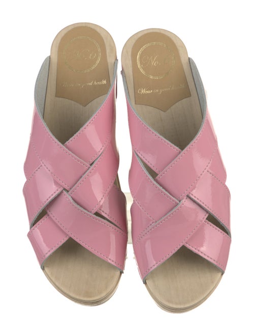 No. 6 Store Patent Leather Slides