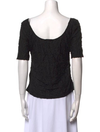 No. 6 Store Scoop Neck Short Sleeve T-Shirt