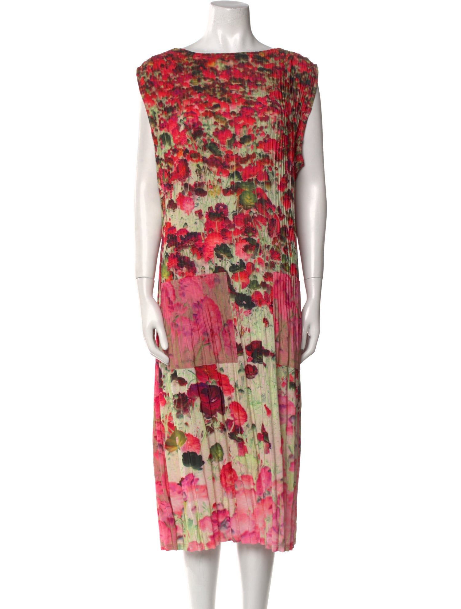 No. 6 Store Floral Print Midi Length Dress w/ Tags