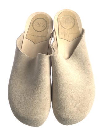 No. 6 Store Suede Mules
