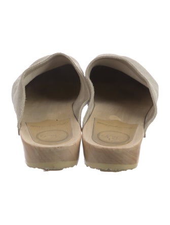 No. 6 Store Suede Mules
