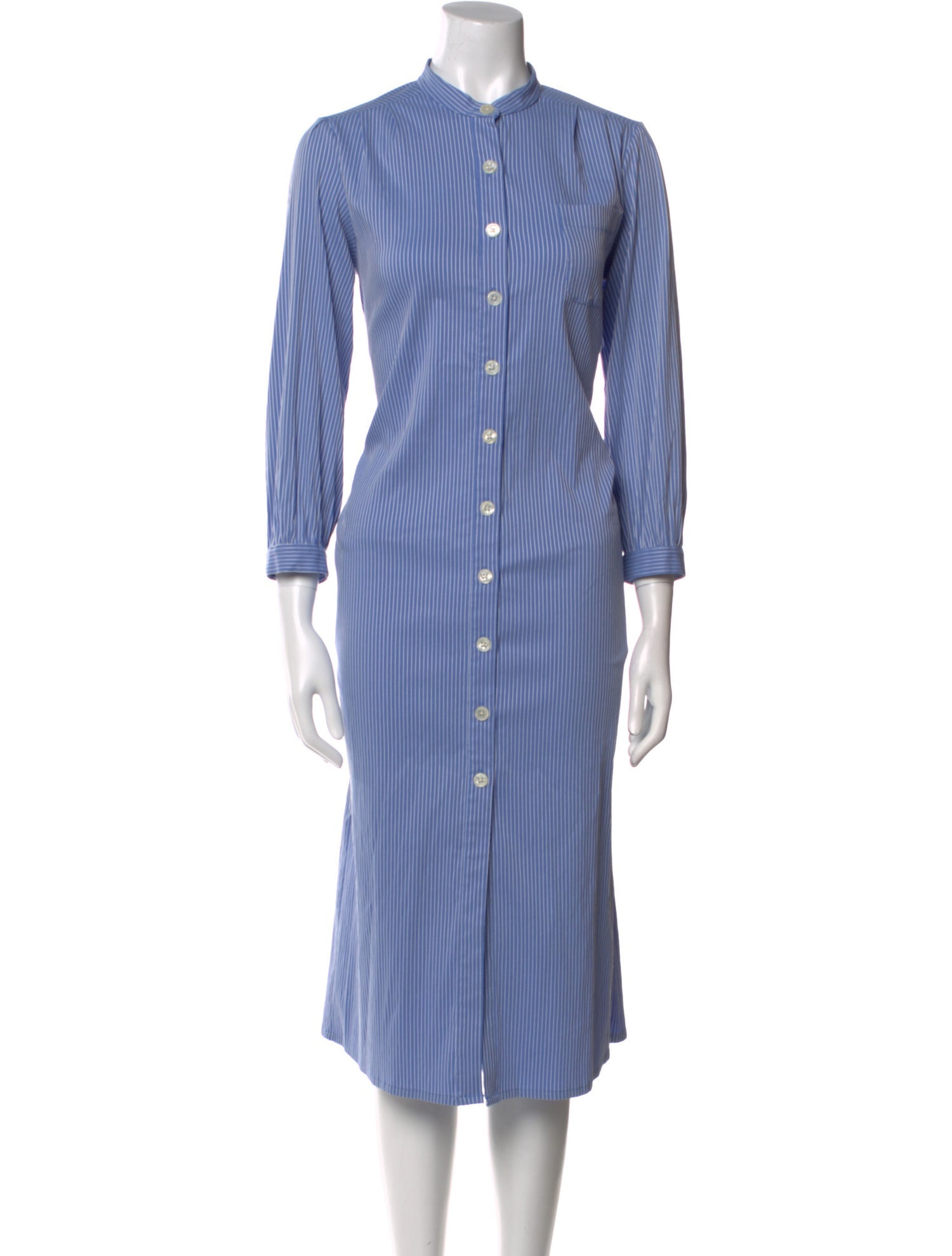 No. 6 Store Striped Midi Length Dress