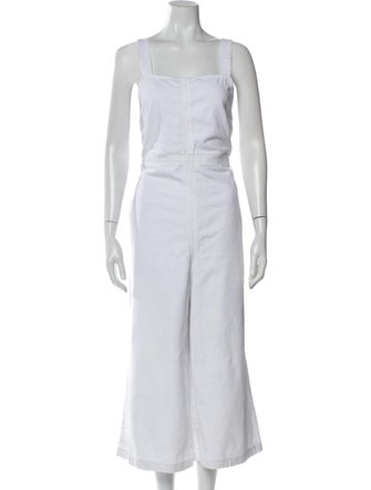 No. 6 Store Square Neckline Jumpsuit