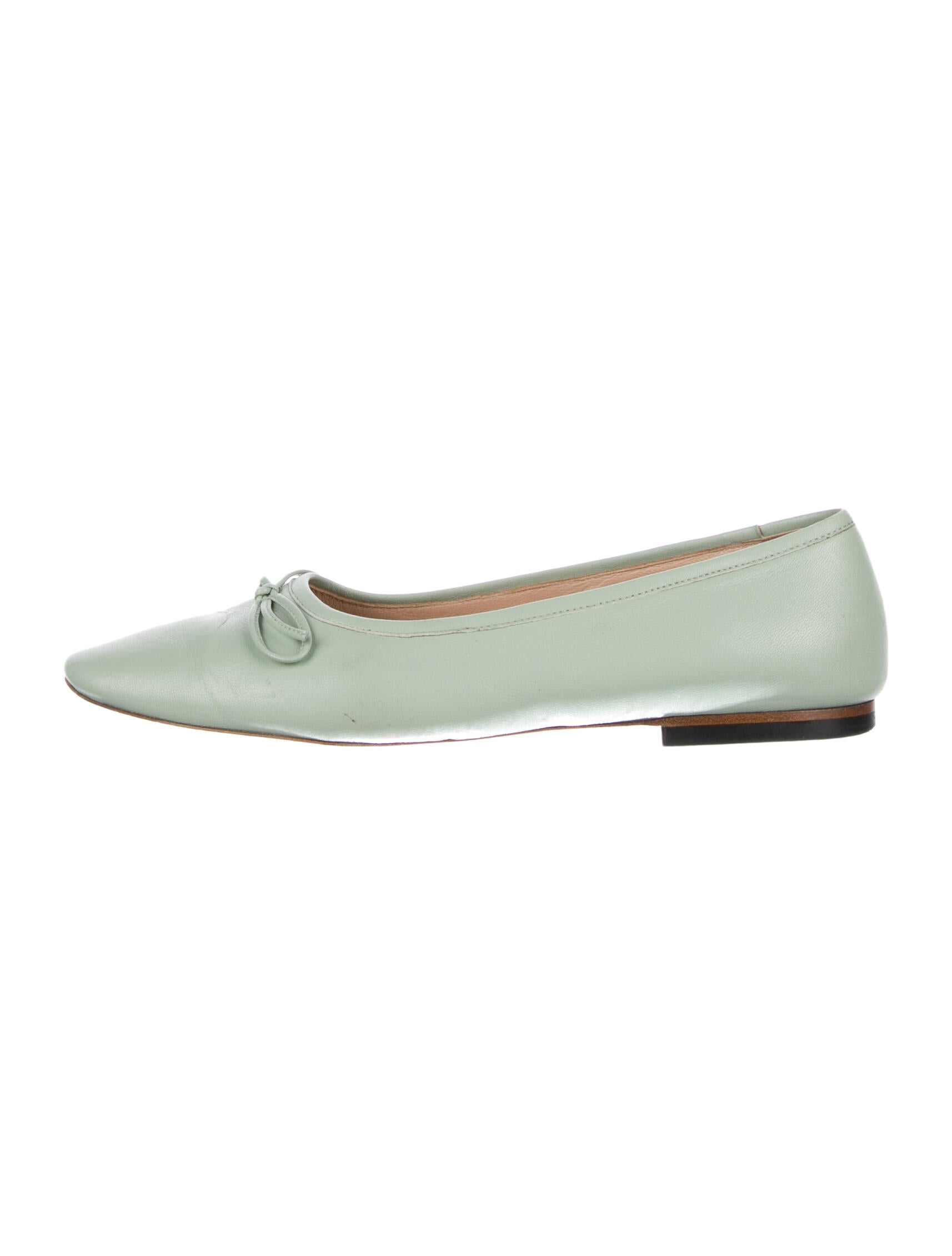 No. 6 Store Leather Ballet Flats