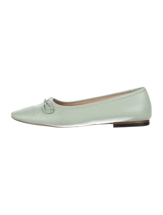 No. 6 Store Leather Ballet Flats