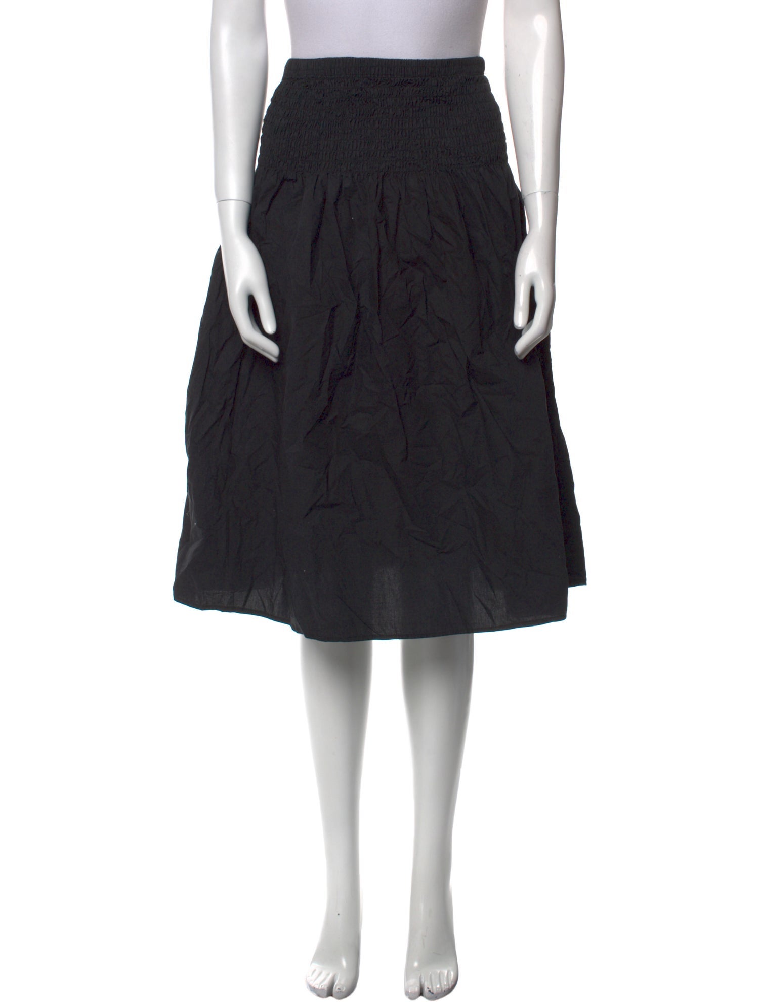 No. 6 Store Ruffle Embellishment Knee-Length Skirt