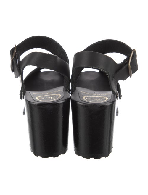 No. 6 Store Leather Slingback Sandals