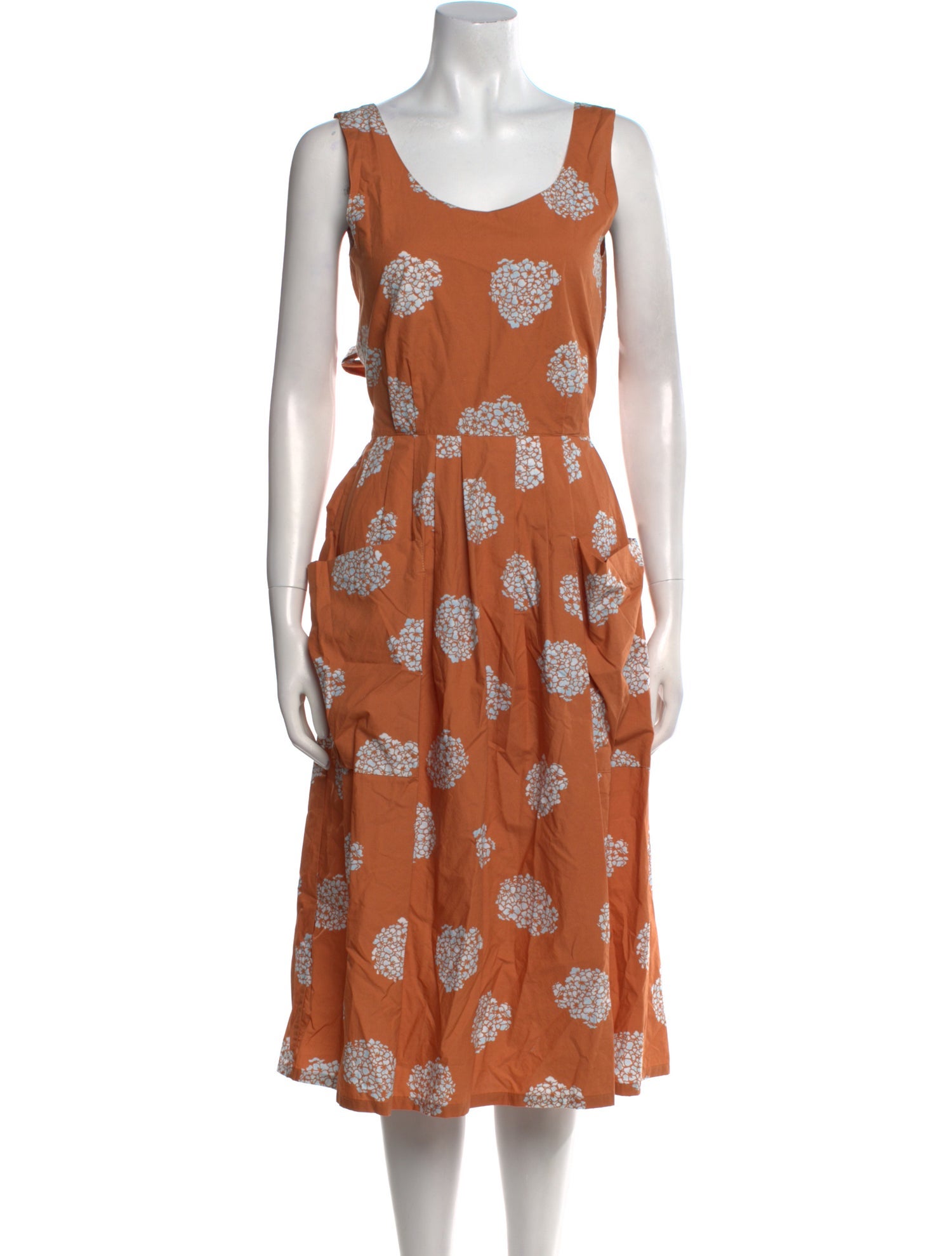 No. 6 Store Floral Print Midi Length Dress w/ Tags