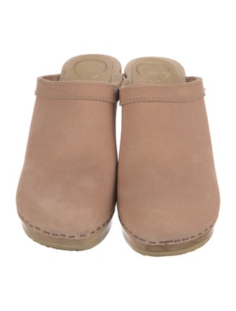 No. 6 Store Suede Mules