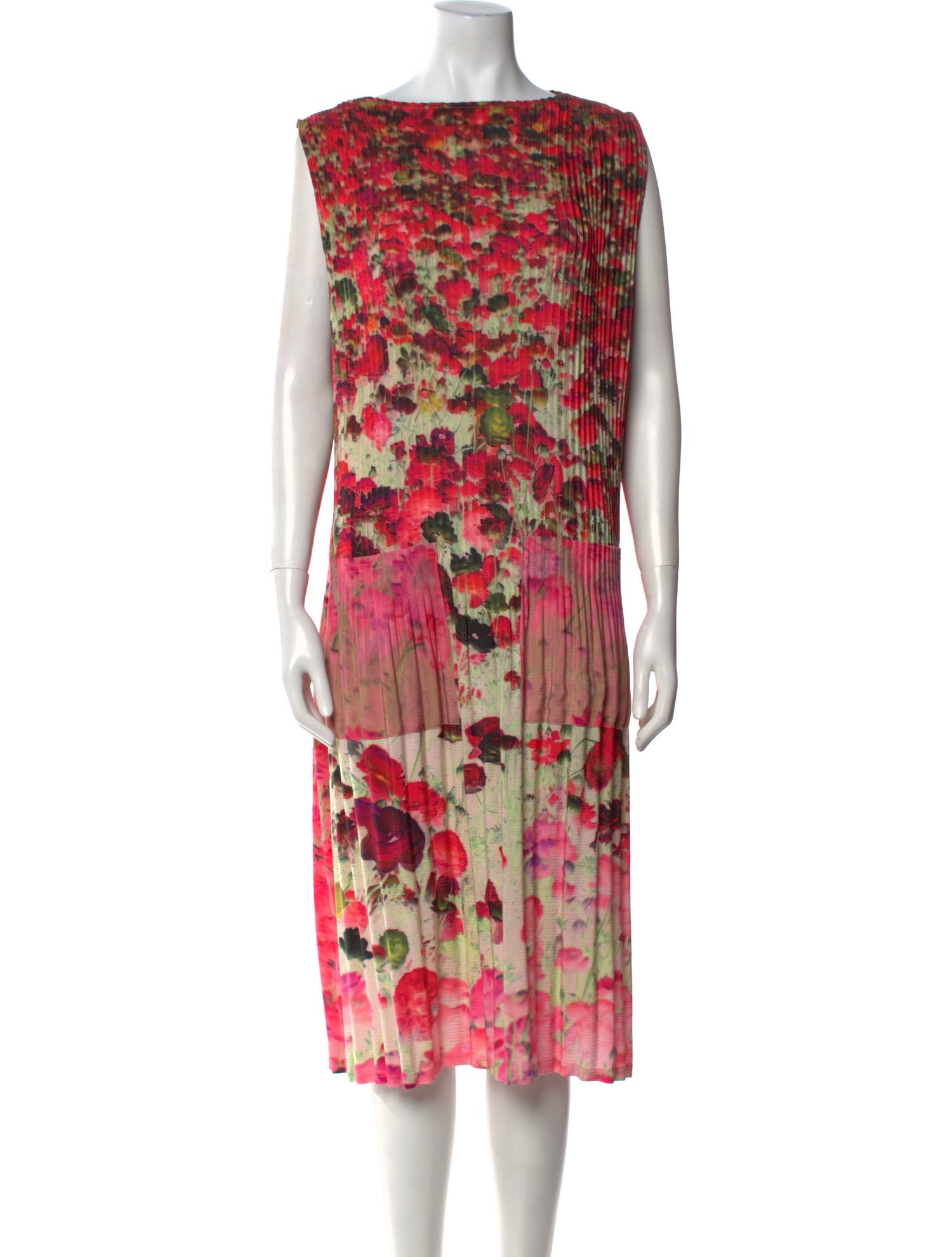 No. 6 Store Printed Midi Length Dress