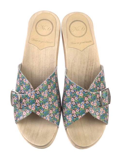 No. 6 Store Leather Printed Slides