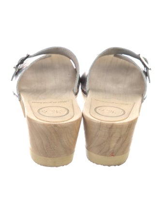 No. 6 Store Leather Printed Slides