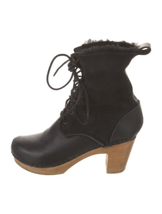 No. 6 Store Leather Lace-Up Boots
