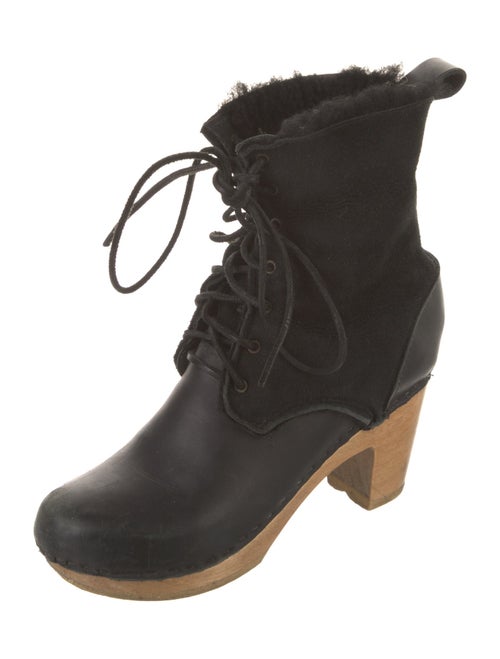 No. 6 Store Leather Lace-Up Boots