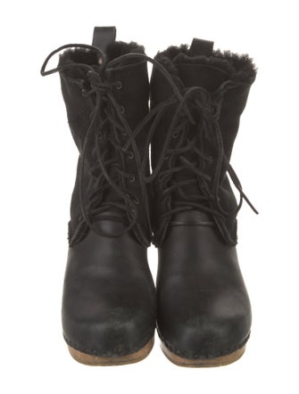 No. 6 Store Leather Lace-Up Boots