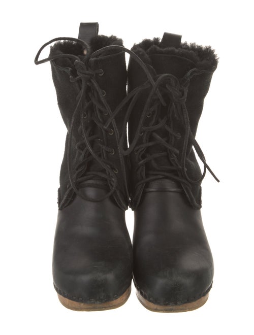 No. 6 Store Leather Lace-Up Boots