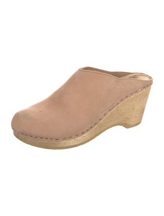 No. 6 Store Suede Mules