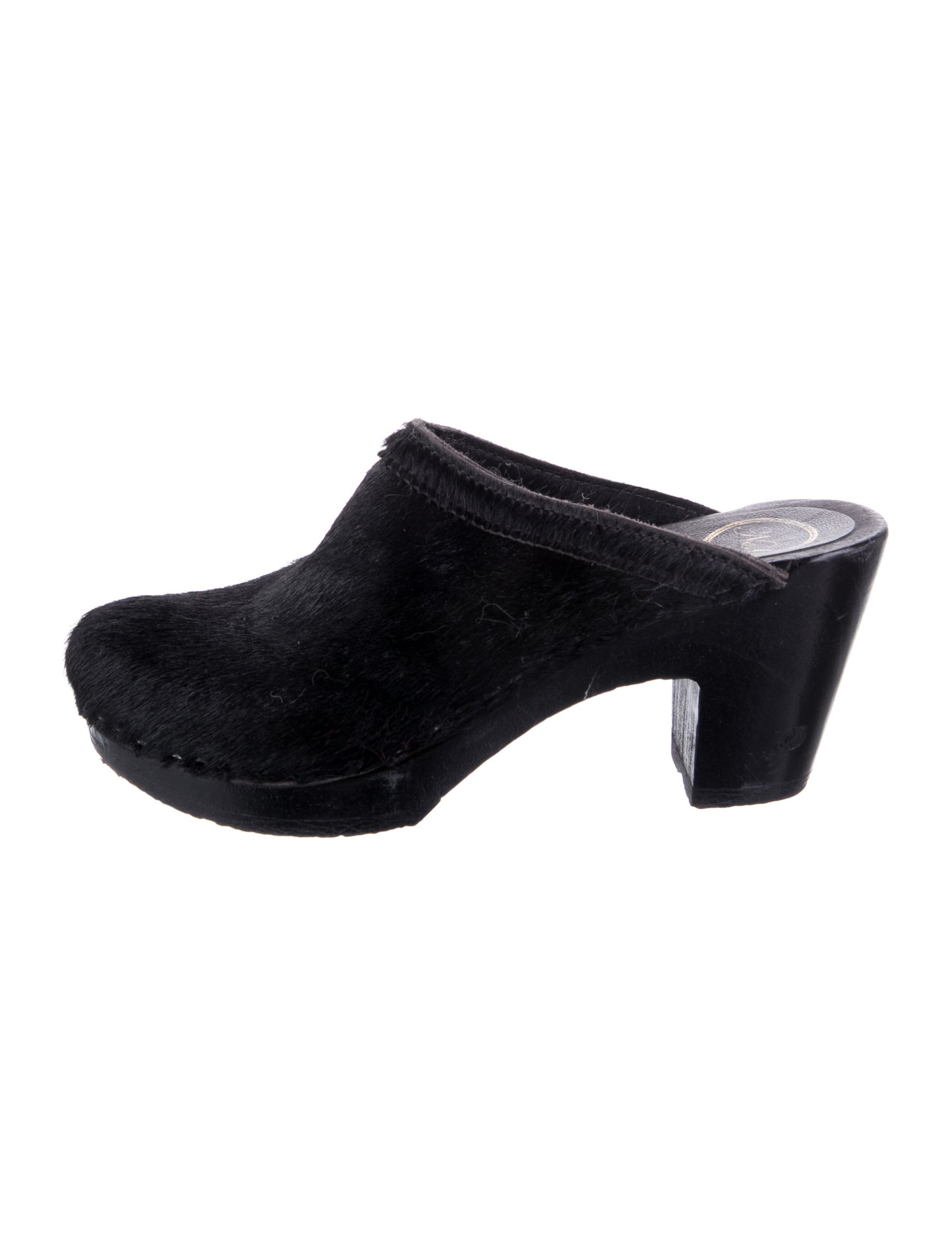 No. 6 Store Vintage Ponyhair Mules