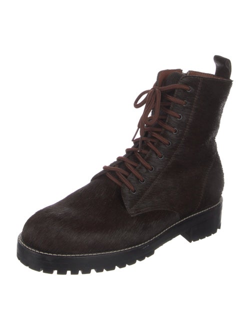 No. 6 Store Ponyhair Combat Boots