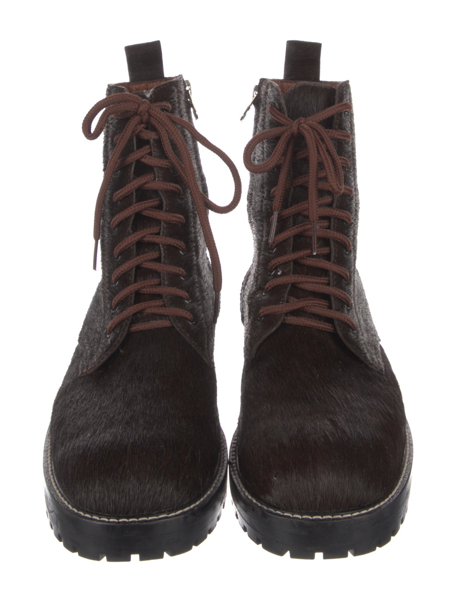 No. 6 Store Ponyhair Combat Boots