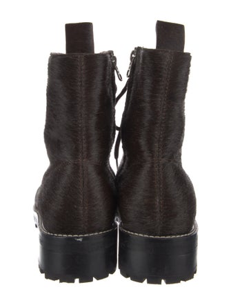 No. 6 Store Ponyhair Combat Boots
