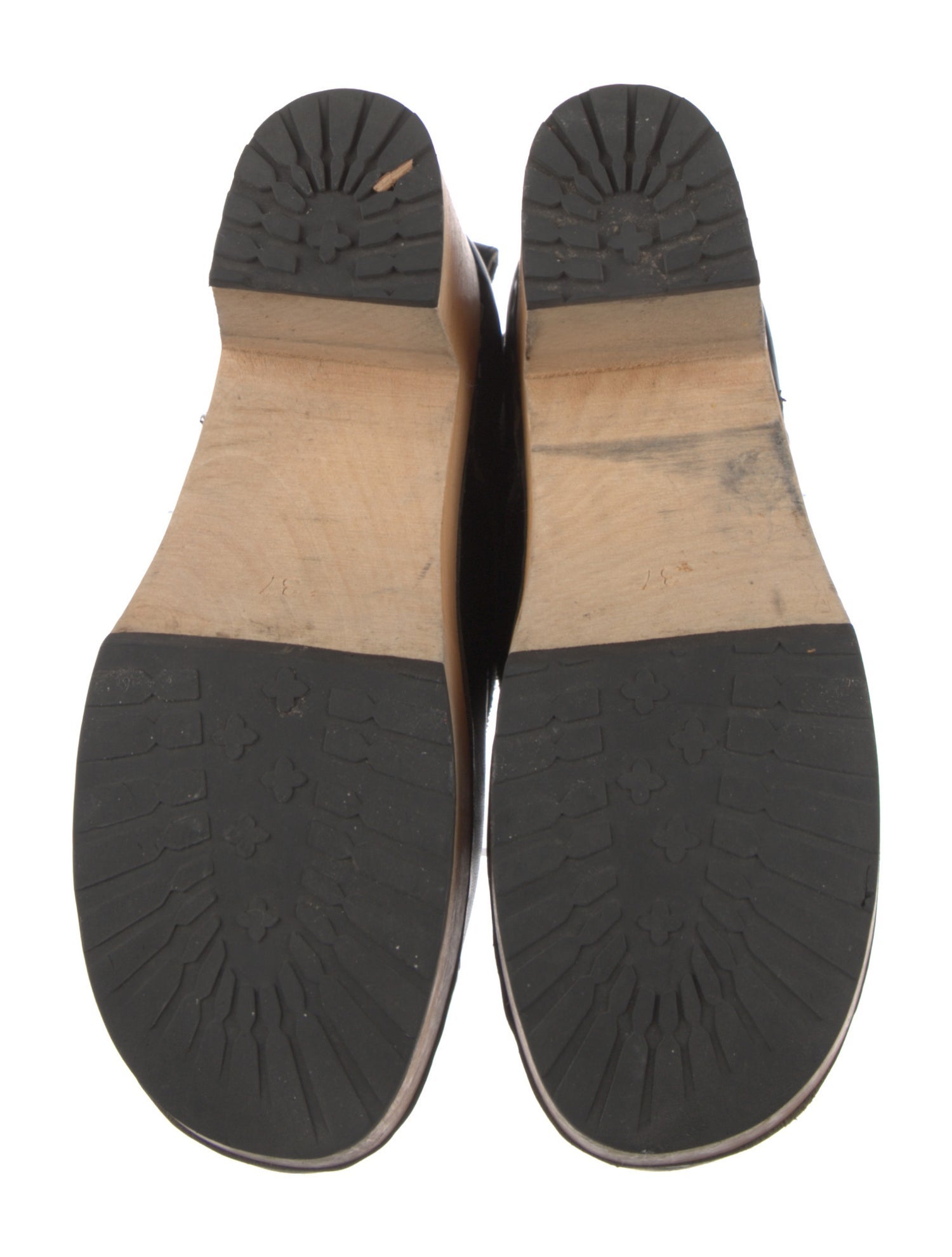 Swedish Hasbeens Leather Lace-Up Boots