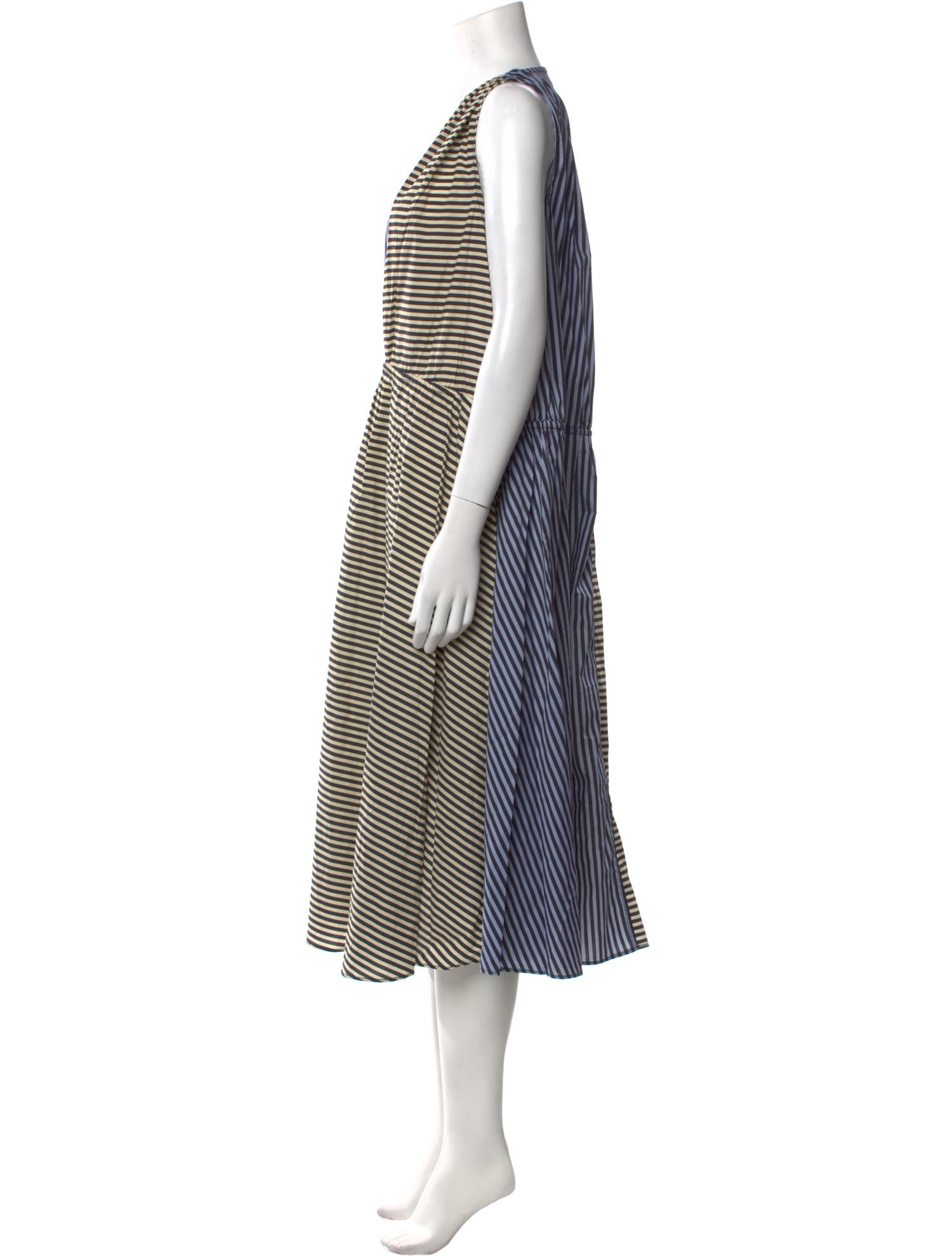 No. 6 Store Striped Midi Length Dress w/ Tags