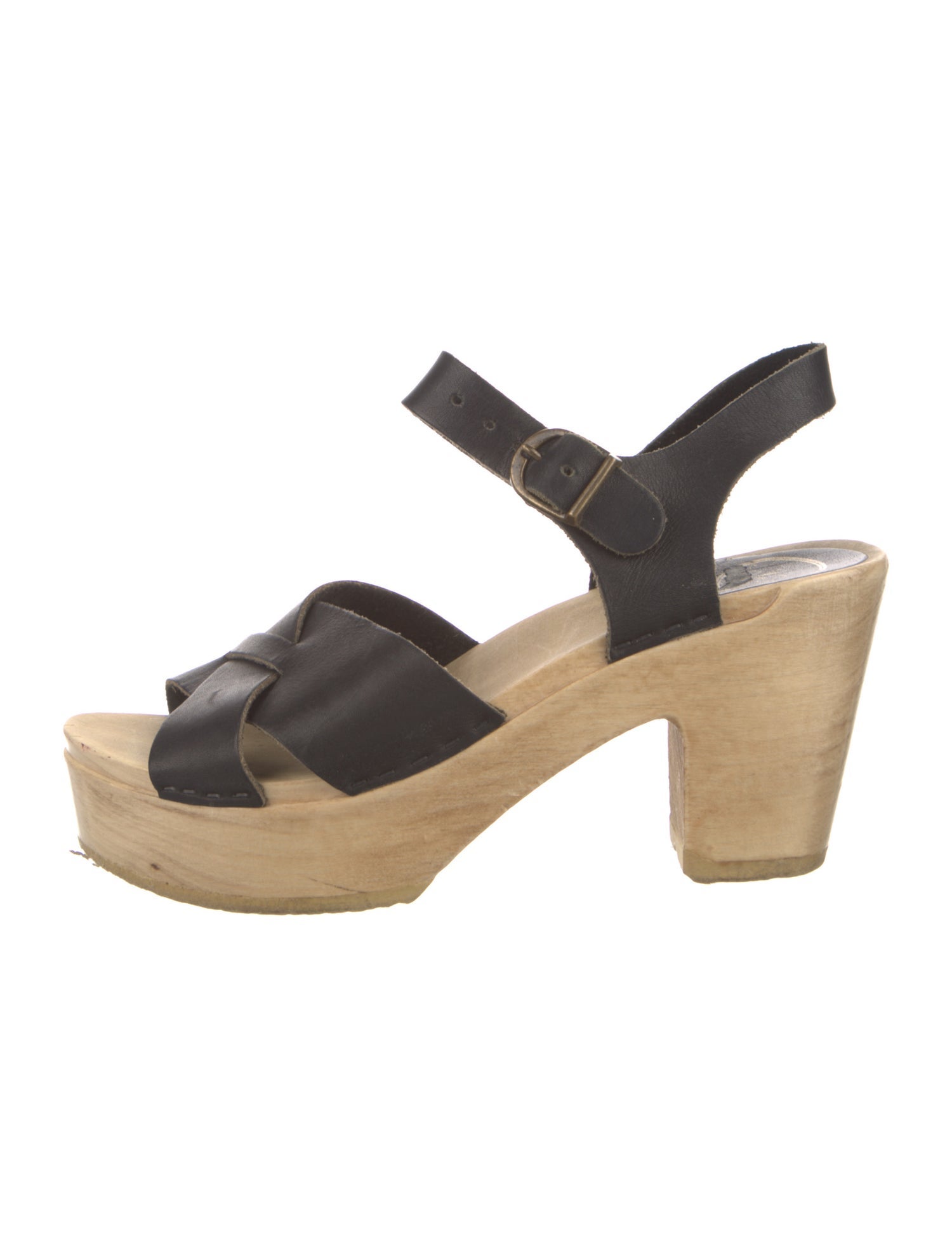 No. 6 Store Leather Slingback Sandals